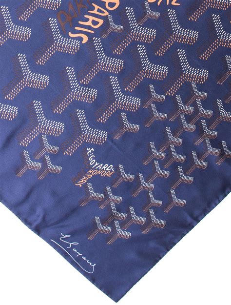 goyard scarf price|goyard silk scarf.